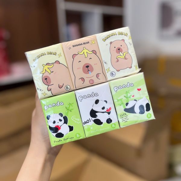 Khăn giấy khô bỏ túi lốc 9 gói