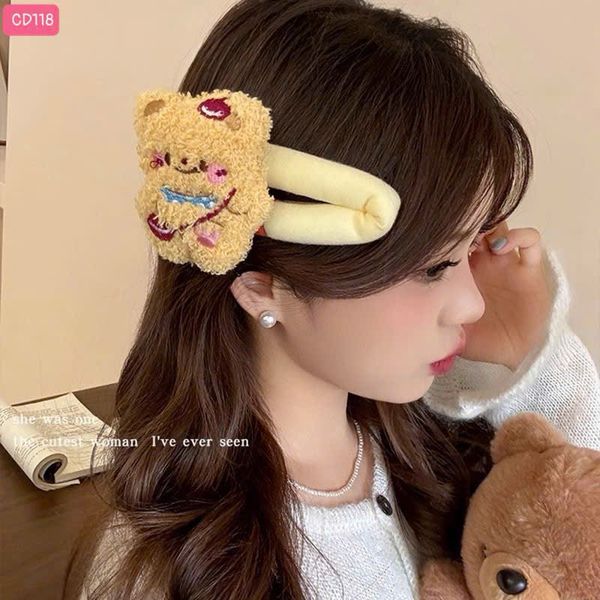 Tách bông xù gấu vàng