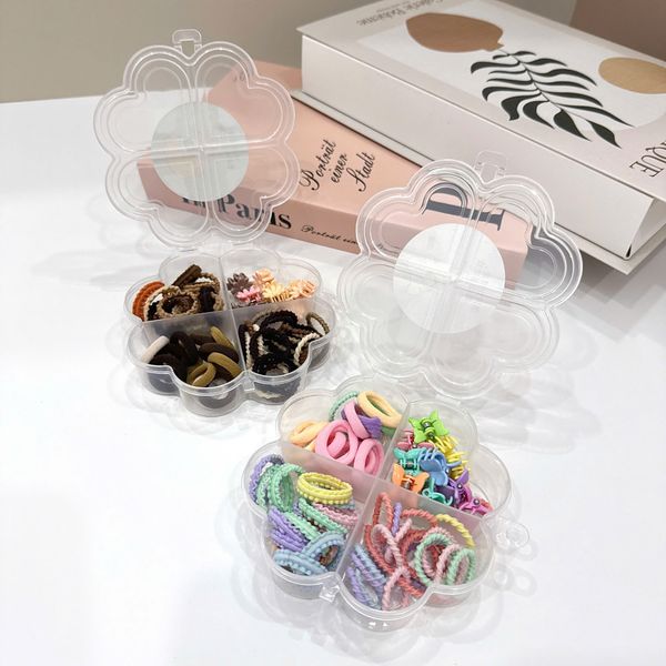 Hộp chun kẹp 4 ngăn hình tim