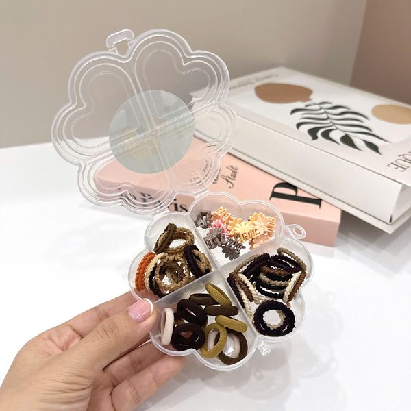 Hộp chun kẹp 4 ngăn hình tim