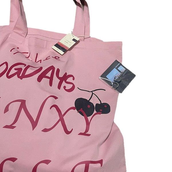 Túi tote hồng wanxy