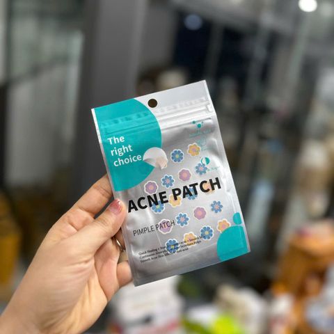 Miếng dán mụn hình hoa