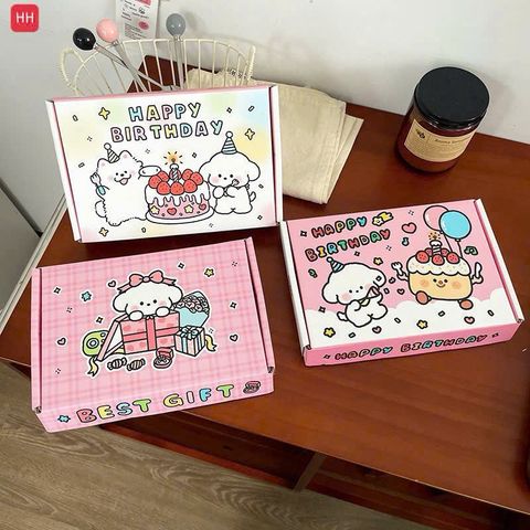 Hộp đựng quà -happy birthday