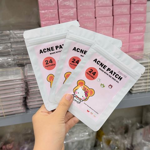 Miếng dán mụn kitty - hồng