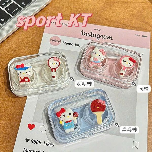 Hộp đựng lens - kitty + vợt