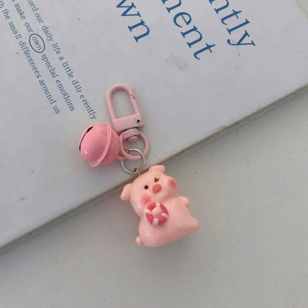 Móc treo lợn hồng chuông