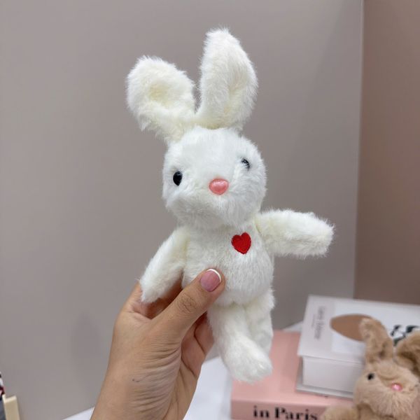 Móc khoá thỏ tim