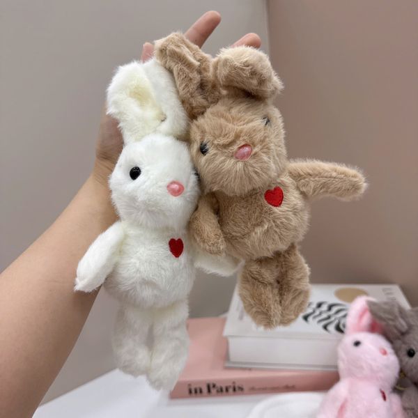 Móc khoá thỏ tim