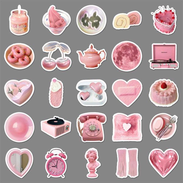 Túi 50 Sticker nón bảo hiểm (mẫu vintage)