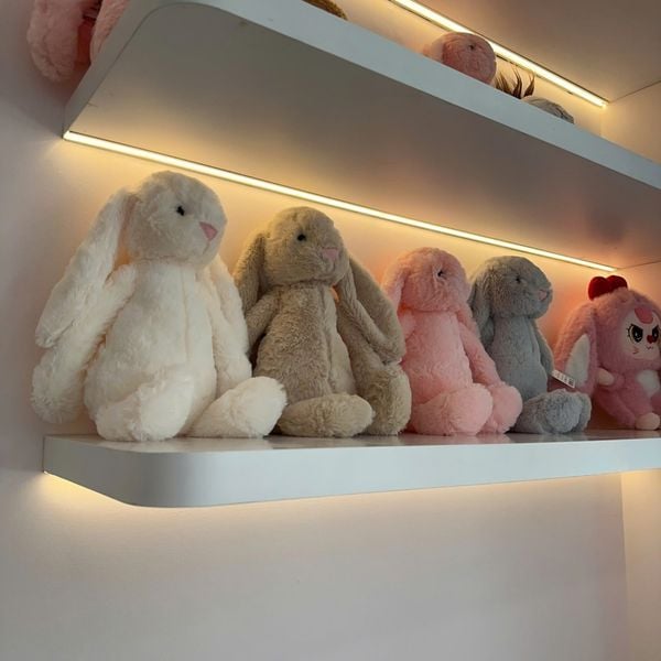 Thú bông thỏ jelly cat (37cm chưa tai)