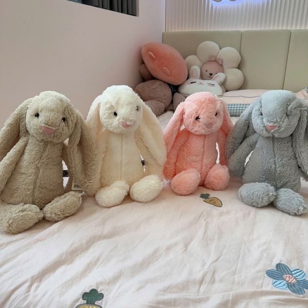 Thú bông thỏ jelly cat (37cm chưa tai)