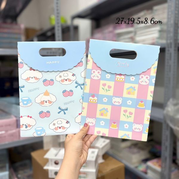 Túi quà nắp size 27x19.5x8.6c