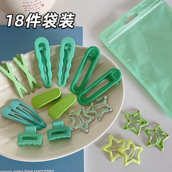 Túi 18 kẹp mái sơn 1 màu