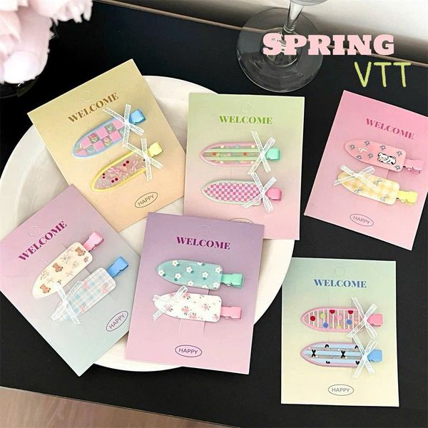 Kẹp dạng xẻng đính hoạ tiết