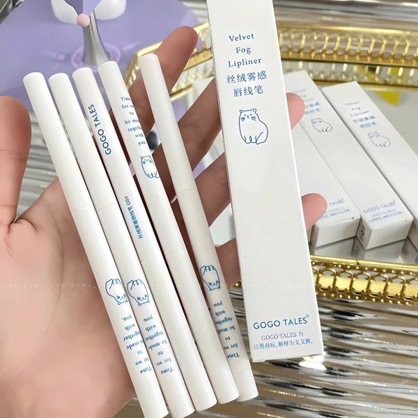 GOGO TALES Chì Kẻ Viền Môi Velvet Fog Lipliner #G01