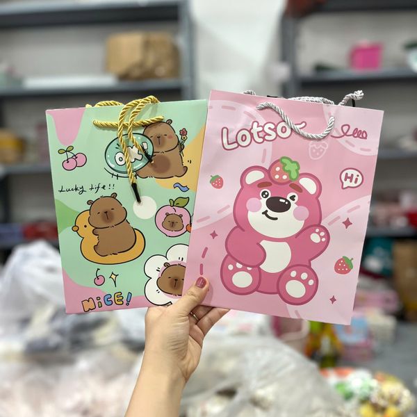 Túi quà dọc size trung 24.5x19.5cm