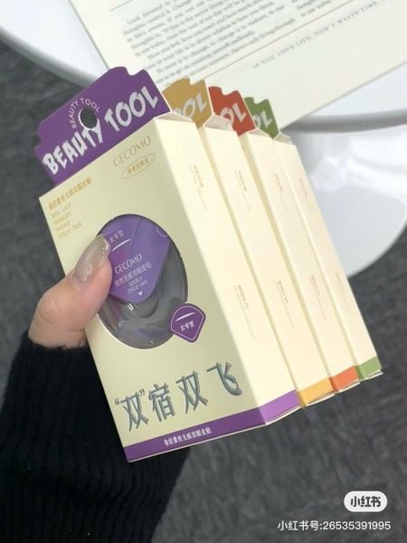 GECOMO Miếng Dán Kích Mí Cuộn Sẵn Keo Double Beauty Tool 120m