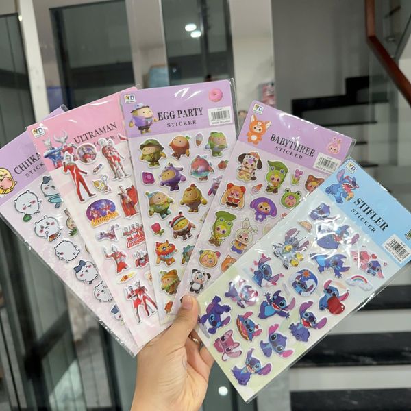 Sticker nổi XHC