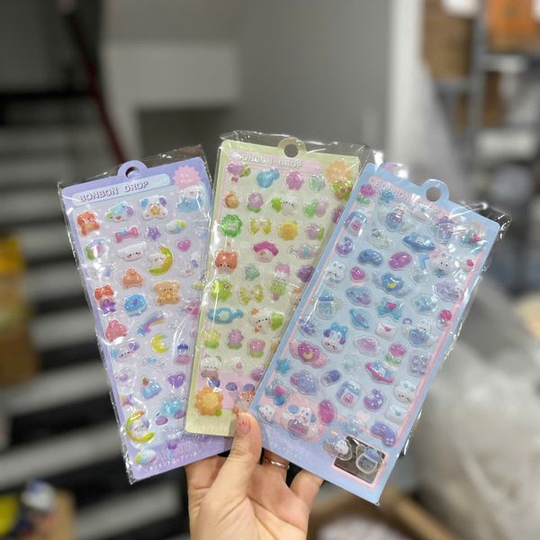 Sticker nổi bonbon