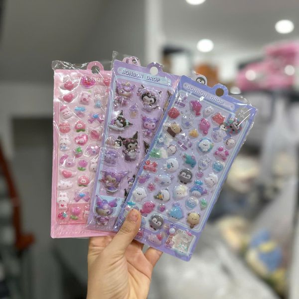 Sticker nổi bonbon