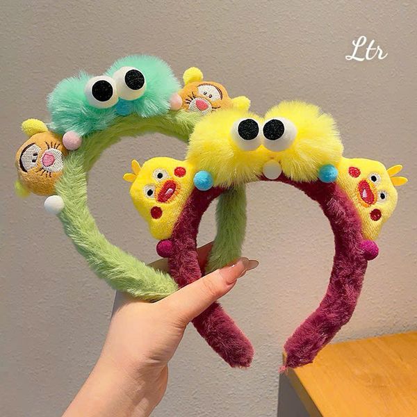 Cài gấu bông mắt lồi