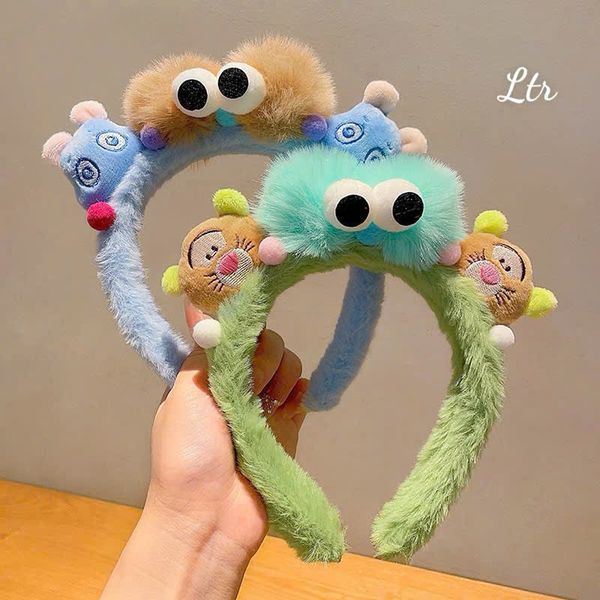 Cài gấu bông mắt lồi