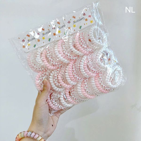 Set 4 Chun lò xo vỉ cherry