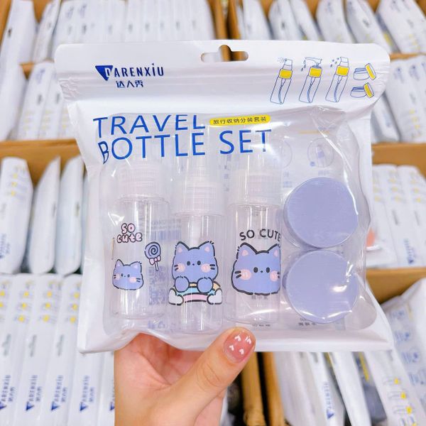 Set 5 chai chiết mỹ phẩm (mã JYTX05)