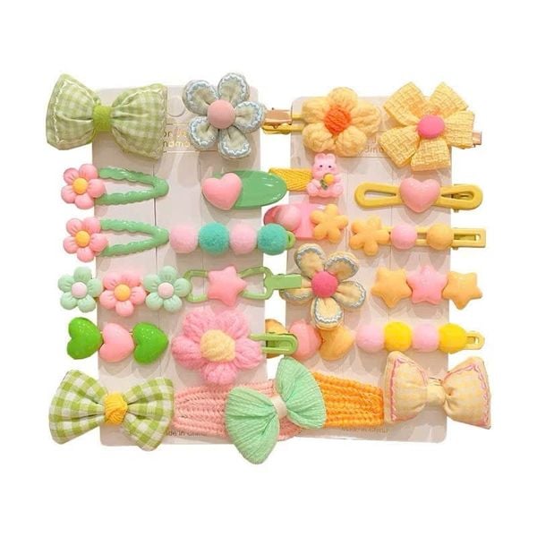 Vỉ 12 kẹp len hoa phồng