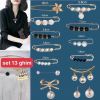 Set 13 ghim cài áo quần