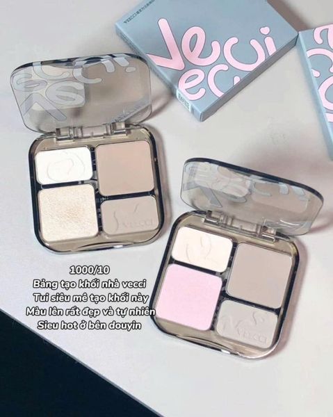 Phấn Bắt Sáng & Tạo Khối Lâu Trôi 2in1 Veecci Shading Matte Highlights 8g