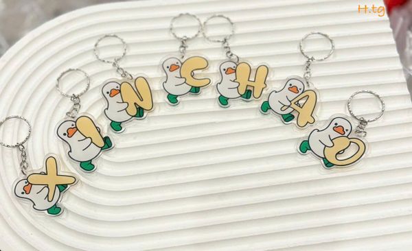 Móc khoá chữ meka vịt