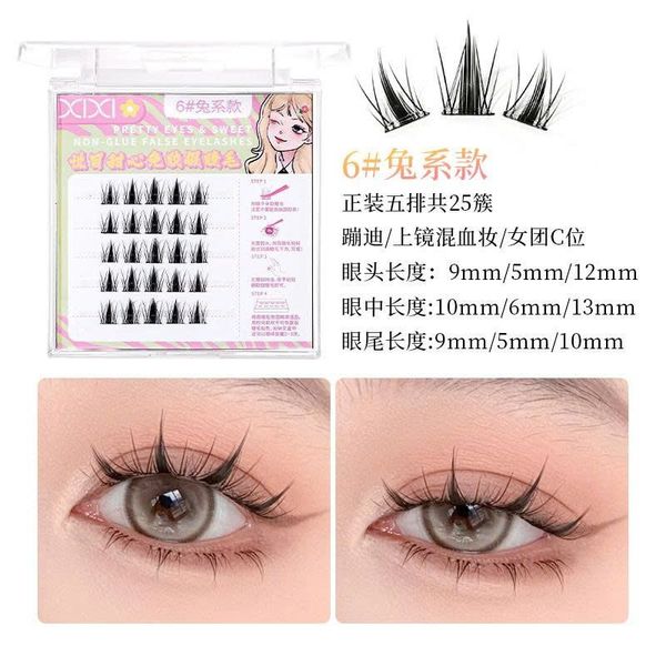XIXI Mi Giả Sẵn Keo Pretty Eyes & Sweet 5 Hàng #6