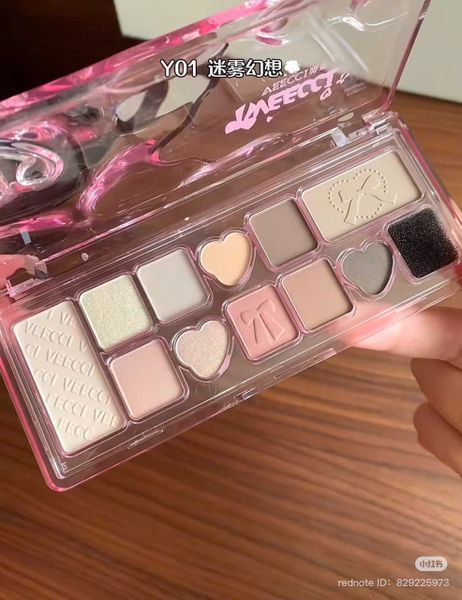 VEECCI Bảng Phấn Mắt 12 Ô