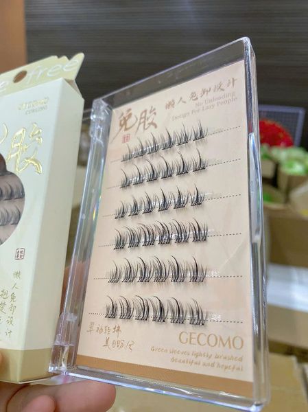 GECOMO Mi Giả Sẵn Keo 6 Hàng