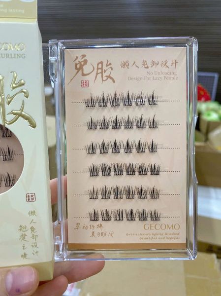 GECOMO Mi Giả Sẵn Keo 6 Hàng