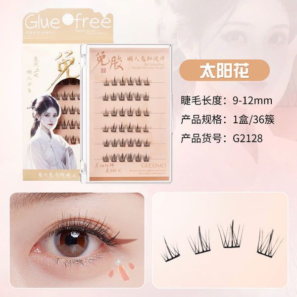 GECOMO Mi Giả Sẵn Keo 6 Hàng