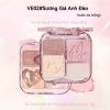 Phấn Má Hồng, Bắt Sáng & Tạo Khối 4in1 Veecci Pearlescent Highlight 9g