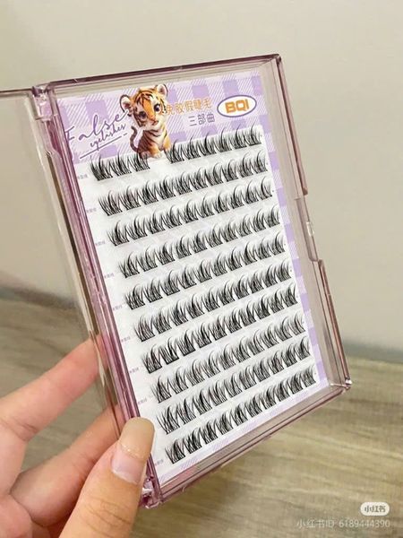 BQI Mi Giả Sẵn Keo 10 Hàng