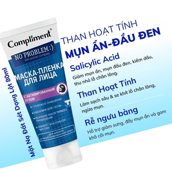 Mặt Nạ Đất Sét Compliment  80ml