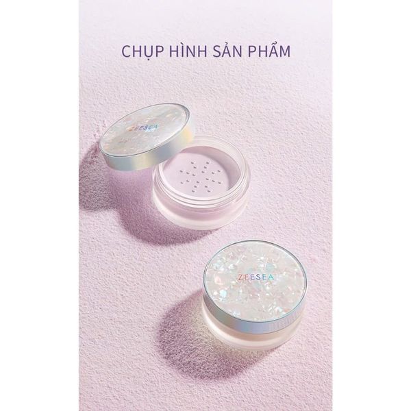 ZEESEA Phấn Phủ Kiềm Dầu Chống Nước Loose Powder #J01