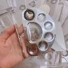 Khay trộn nền chữ nhật kèm cây trộn chữ nhật inox