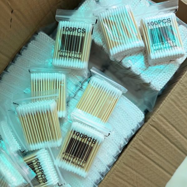 Gói 100 que tăm bông