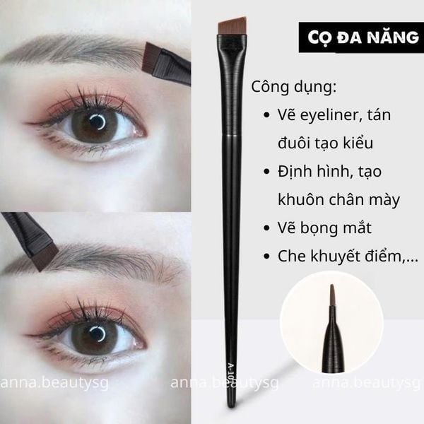 Cọ Kẻ Mắt Cọ Tém Dẹt Cọ Eyeliner