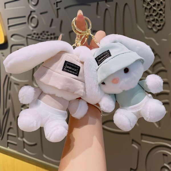 Móc khóa chó đội mũ tai cụp