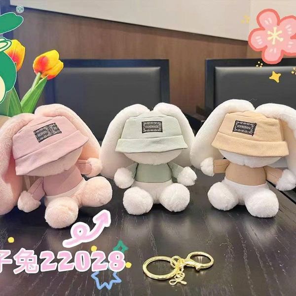 Móc khóa chó đội mũ tai cụp