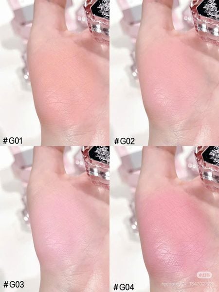 GOGO TALES Má Hồng Sweet Ballet Vigorous Powder Blushe