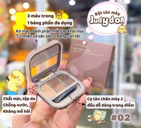 Bột tán mày Juddy 02