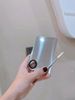 Khay trộn nền chữ nhật kèm cây trộn chữ nhật inox