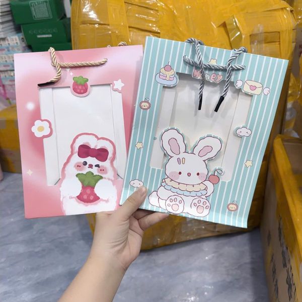 Túi quà kính dọc